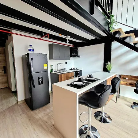 Loft Exclusivo En La Candelaria Medellín Exterior foto