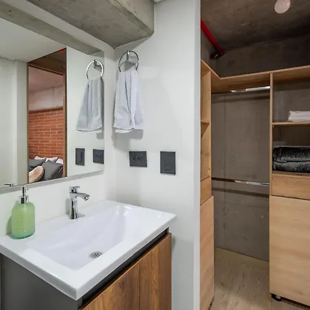 Loft Exclusivo En La Candelaria Medellín Exterior foto